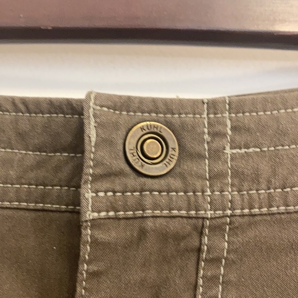 Kuhl Splash Skirt Womens 6 Brown Khaki Cotton Stretch Gorpcore Hiking Camping - Picture 4 of 10